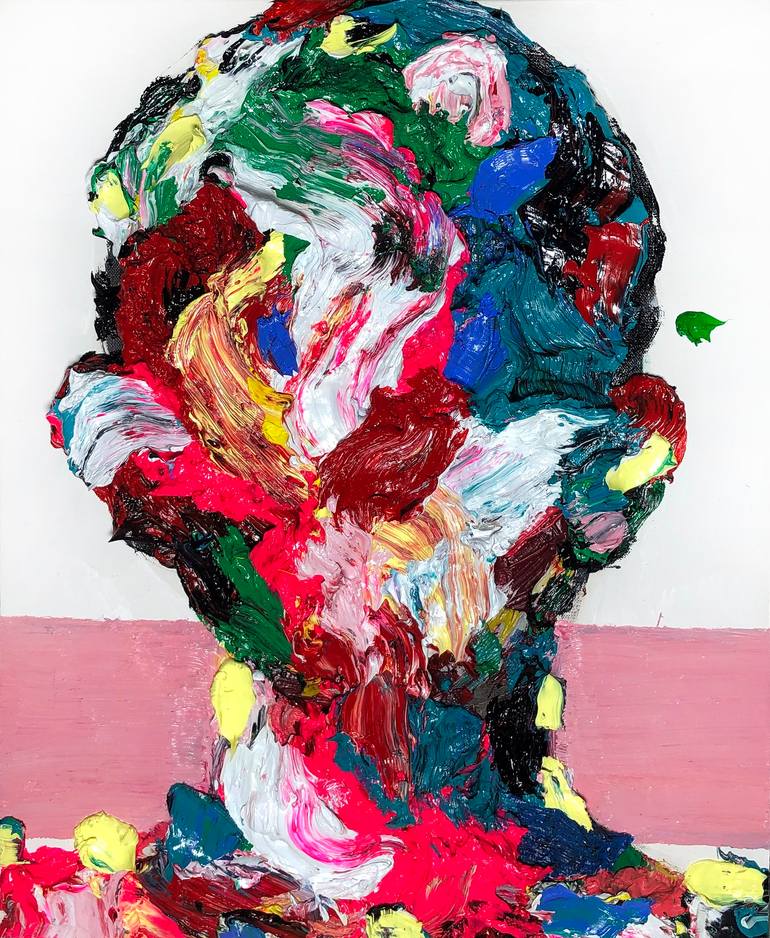 Print of Abstract Expressionism People Paintings by Kwangho Shin