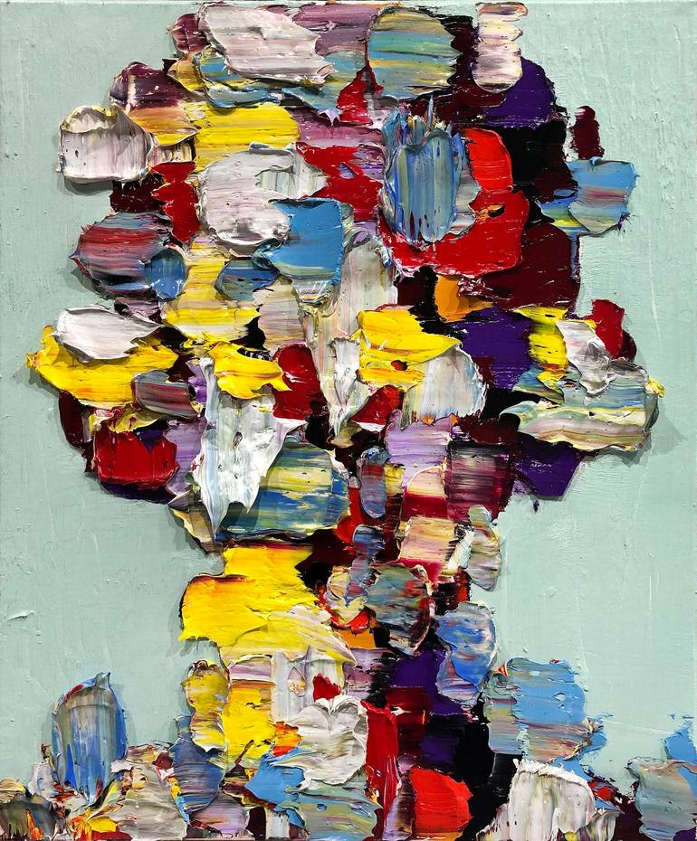 Print of Abstract Expressionism People Paintings by Kwangho Shin
