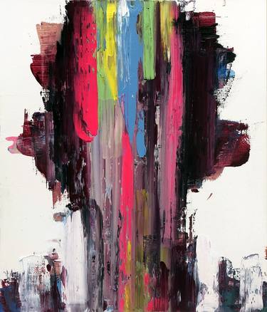 Original Abstract Expressionism People Paintings by KwangHo Shin