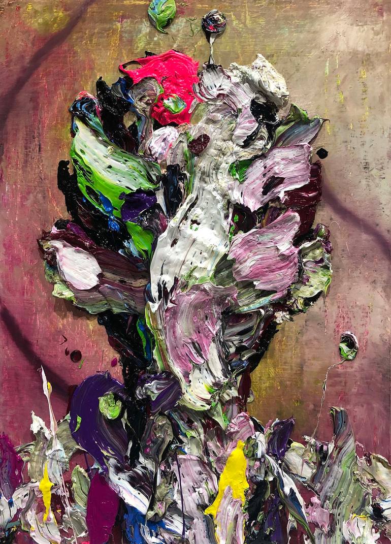 Print of Abstract Expressionism People Paintings by Kwangho Shin