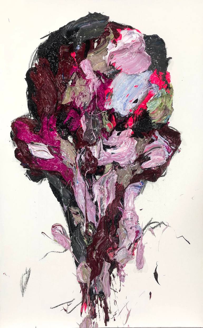 Print of Abstract Expressionism People Paintings by Kwangho Shin