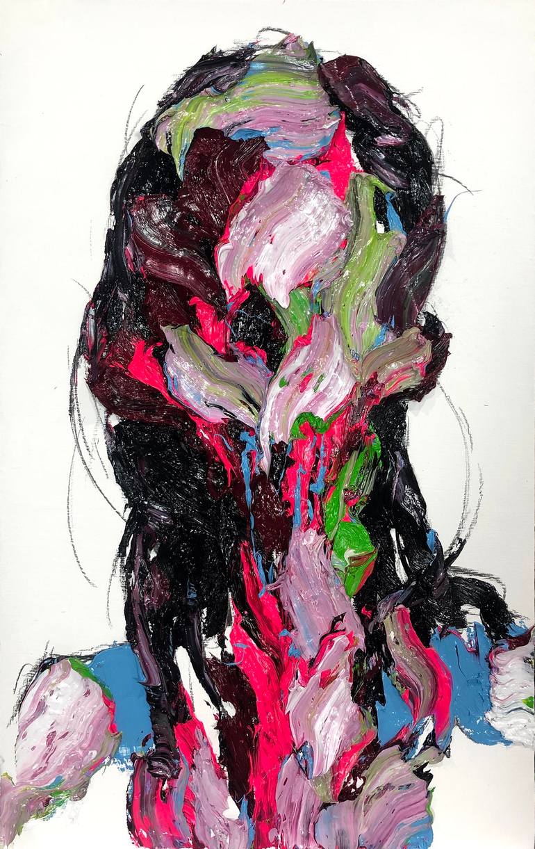Print of Abstract Expressionism People Paintings by Kwangho Shin