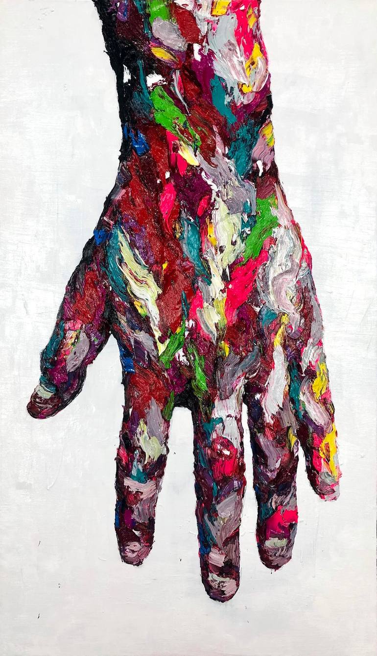 Print of Abstract Expressionism People Paintings by Kwangho Shin