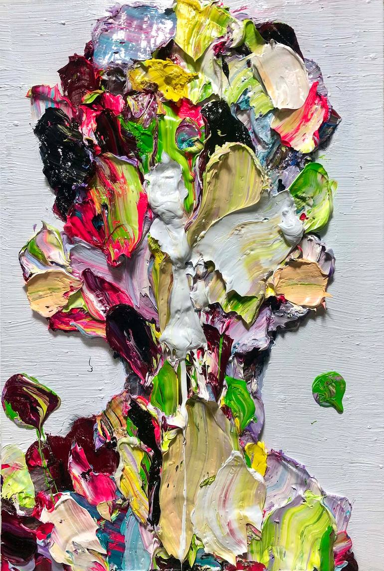 Print of Abstract Expressionism People Paintings by Kwangho Shin