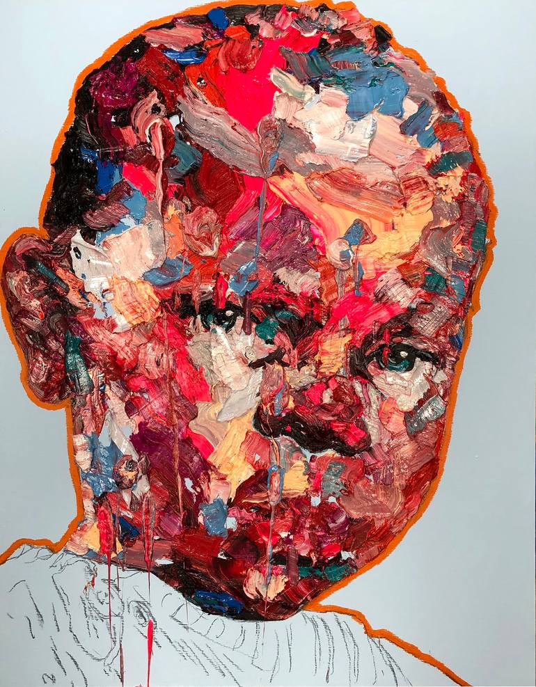 Print of Abstract Expressionism People Paintings by Kwangho Shin