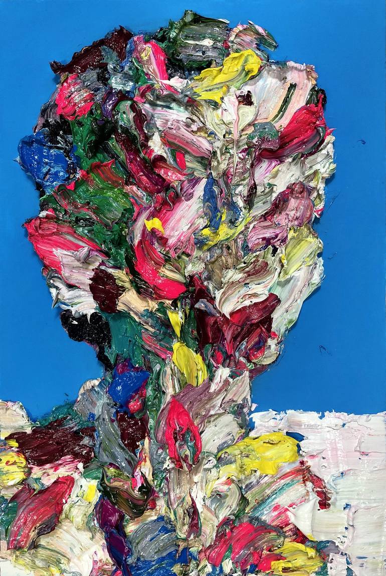 Print of Abstract Expressionism People Paintings by Kwangho Shin