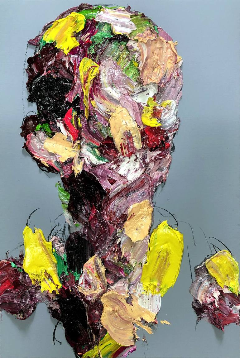 Print of Abstract Expressionism People Paintings by Kwangho Shin