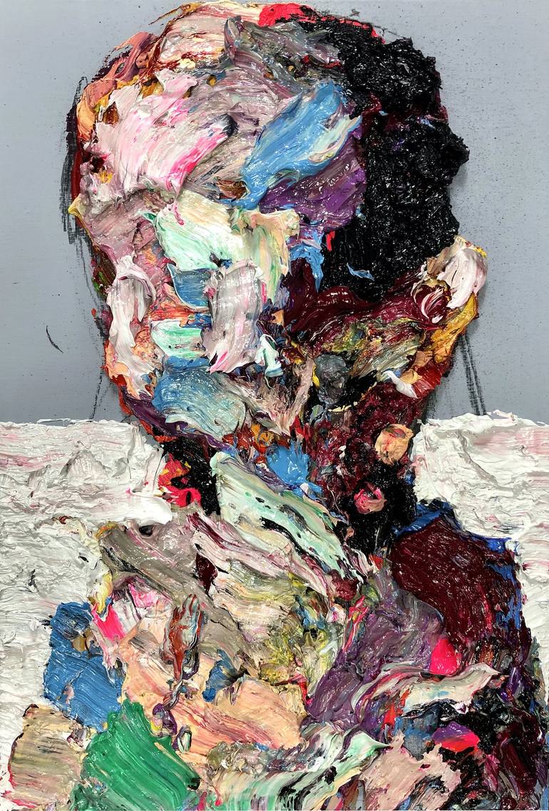 Print of Abstract Expressionism People Paintings by Kwangho Shin