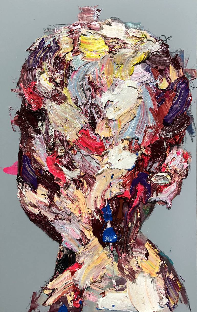 Print of Abstract Expressionism People Paintings by Kwangho Shin