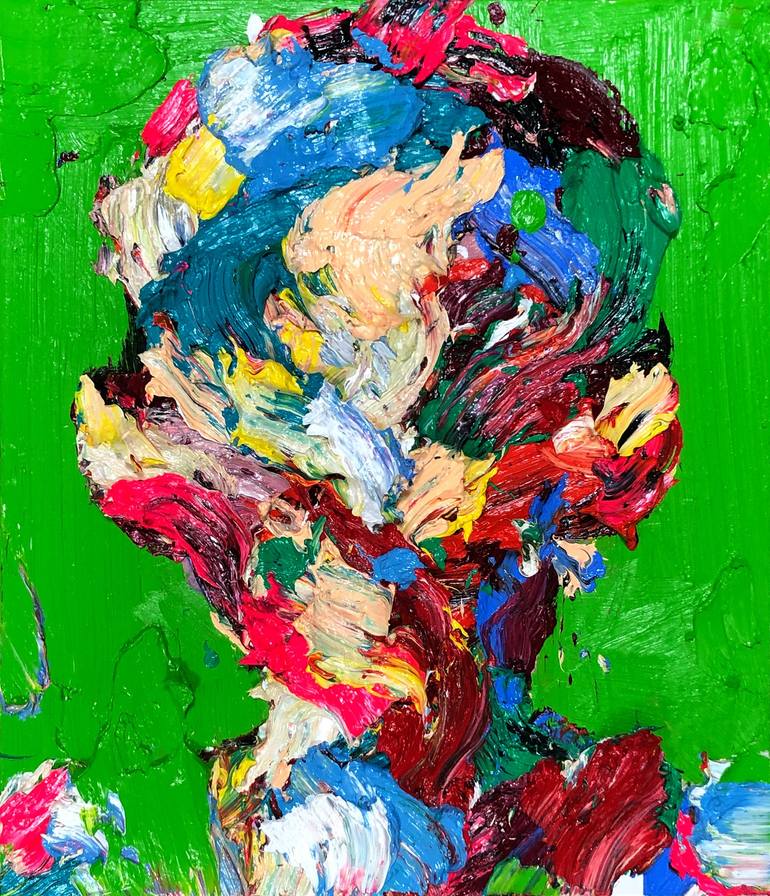 Print of Abstract Expressionism People Paintings by Kwangho Shin