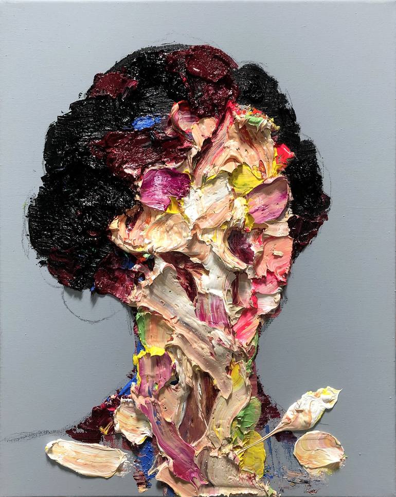 Print of Abstract Expressionism People Paintings by Kwangho Shin