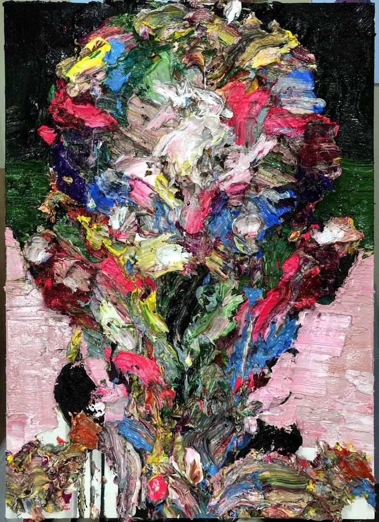 Print of Abstract Expressionism People Paintings by Kwangho Shin