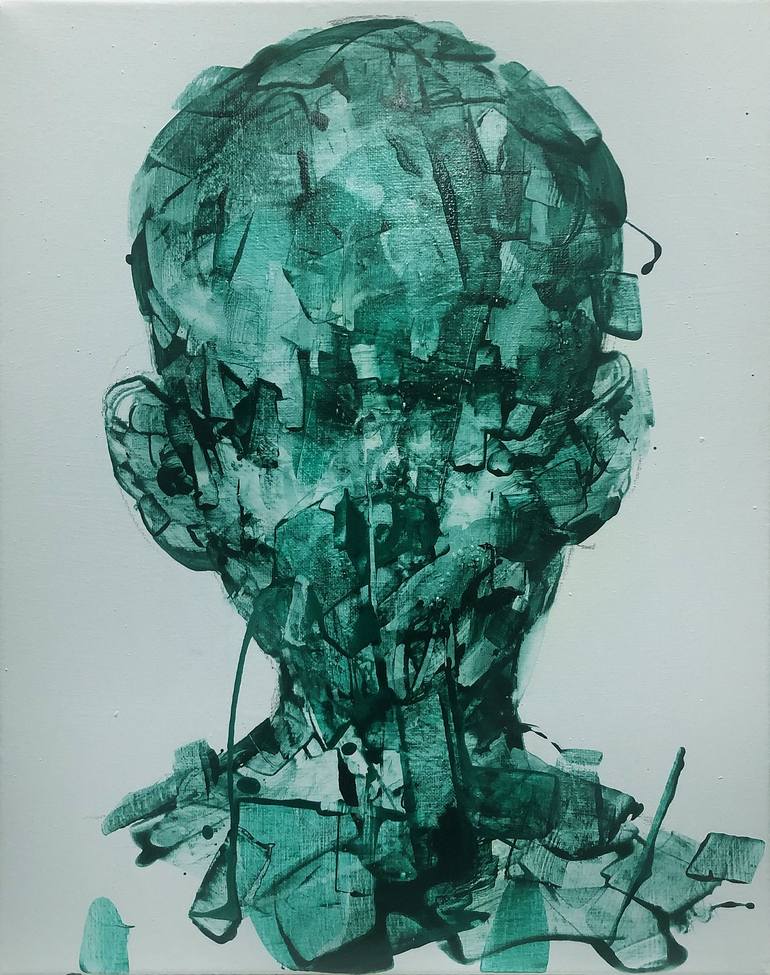 Print of Abstract Expressionism People Paintings by Kwangho Shin