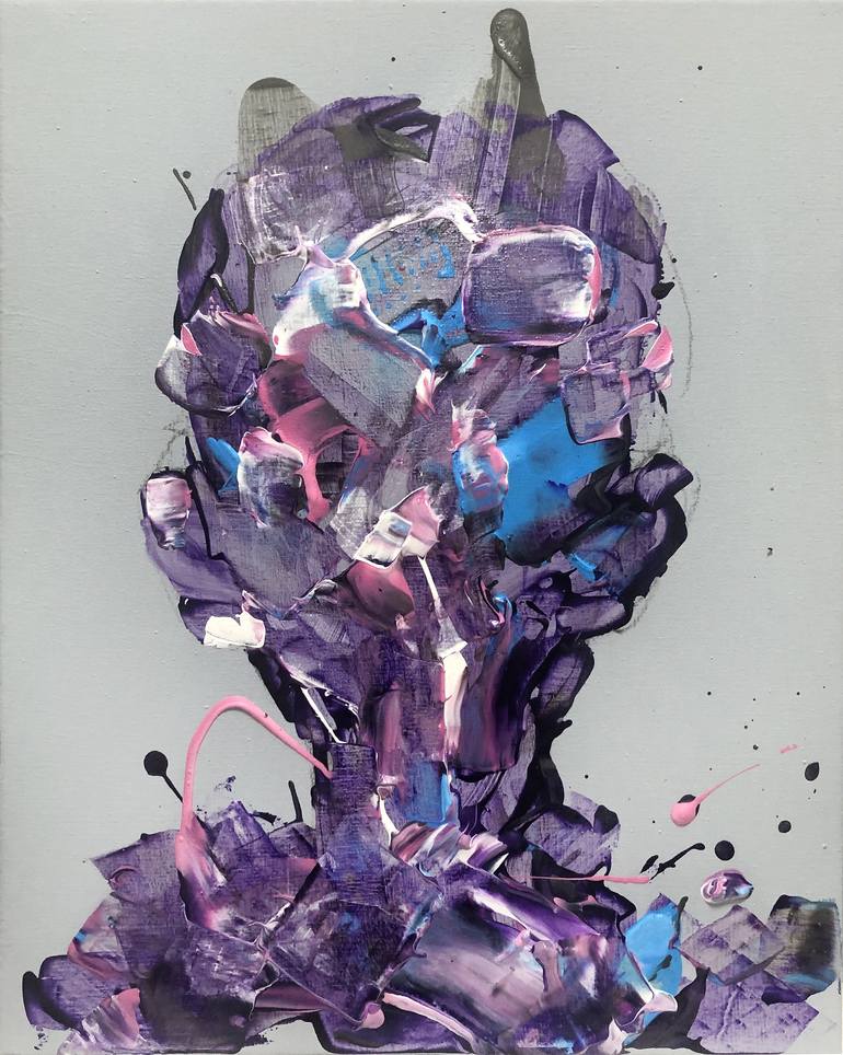 Print of Abstract Expressionism People Paintings by Kwangho Shin
