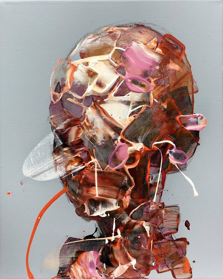 Print of Abstract Expressionism People Paintings by Kwangho Shin
