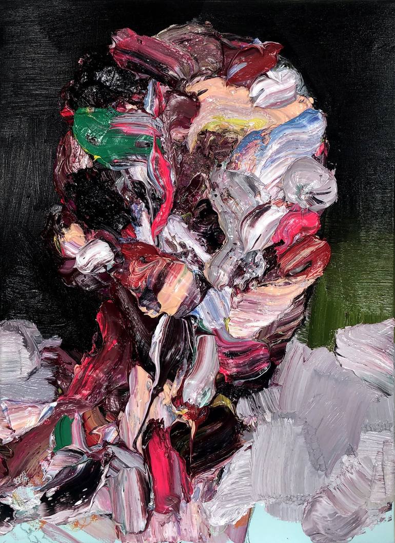 Print of Abstract Expressionism People Paintings by Kwangho Shin