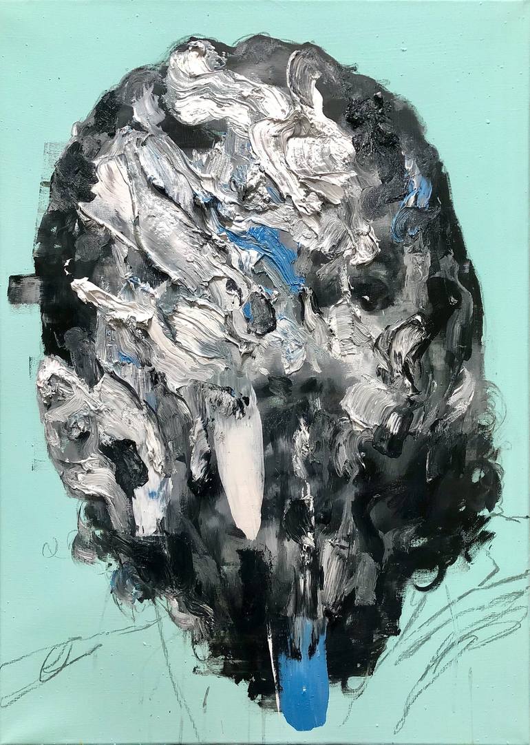 Print of Abstract Expressionism People Paintings by Kwangho Shin