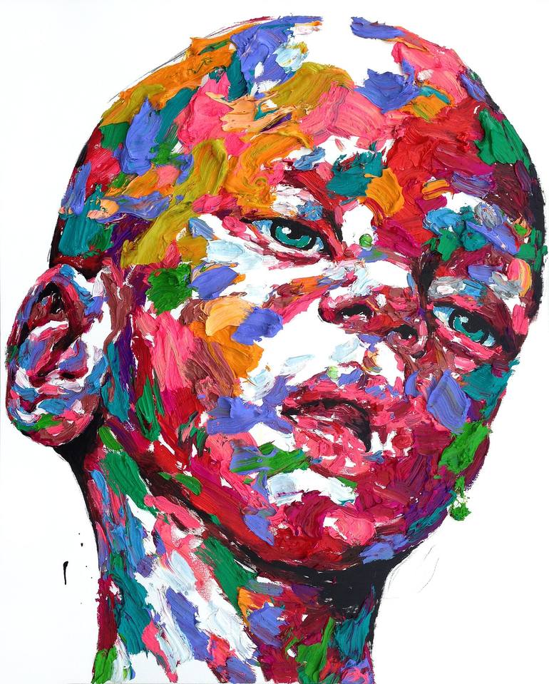 Print of Expressionism People Paintings by Kwangho Shin