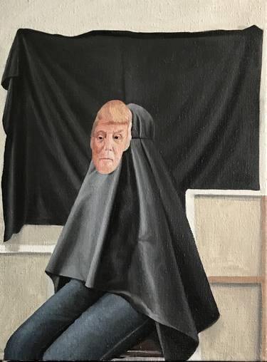 Original Portrait Painting by Ian Paul Shatilla