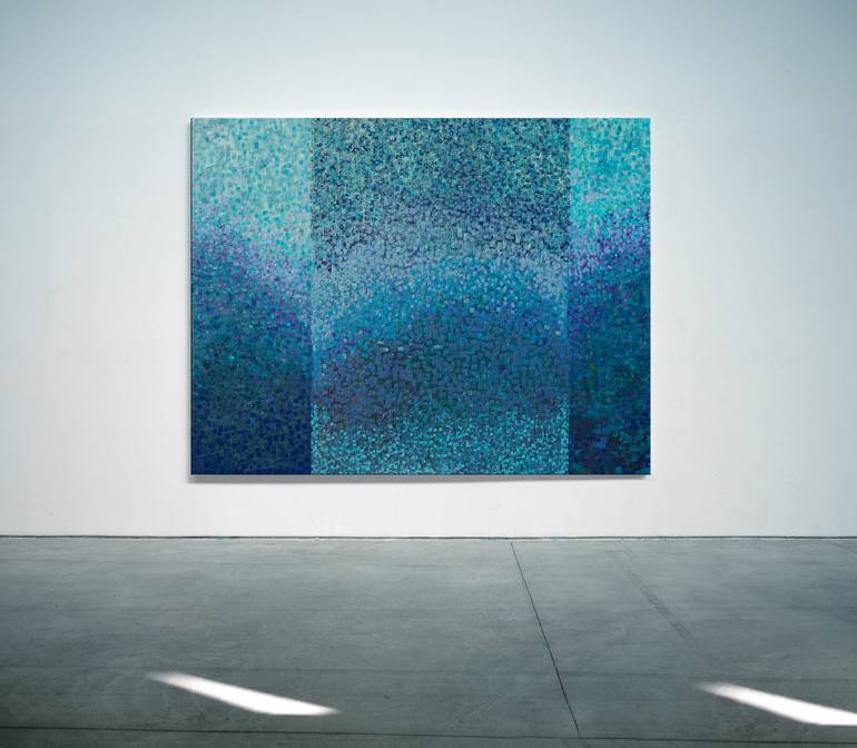 Original Minimalism Abstract Painting by Tomasz Cichowski