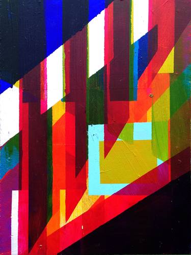 Original Abstract Paintings by Manuel Sanmartin
