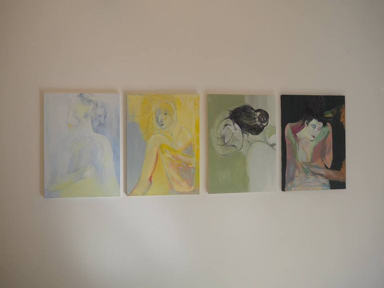 Original Expressionism Love Painting by Francesca Giraudi