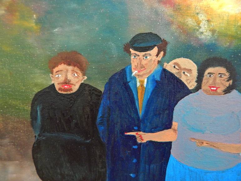 Original People Painting by Dmytro Larionov