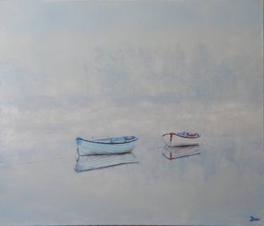 Original Boat Paintings by Dmytro Larionov