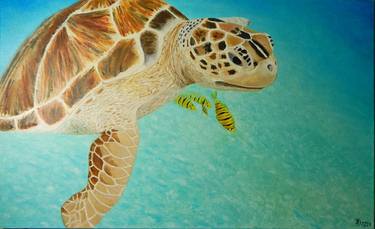 Original Photorealism Animal Paintings by Dmytro Larionov