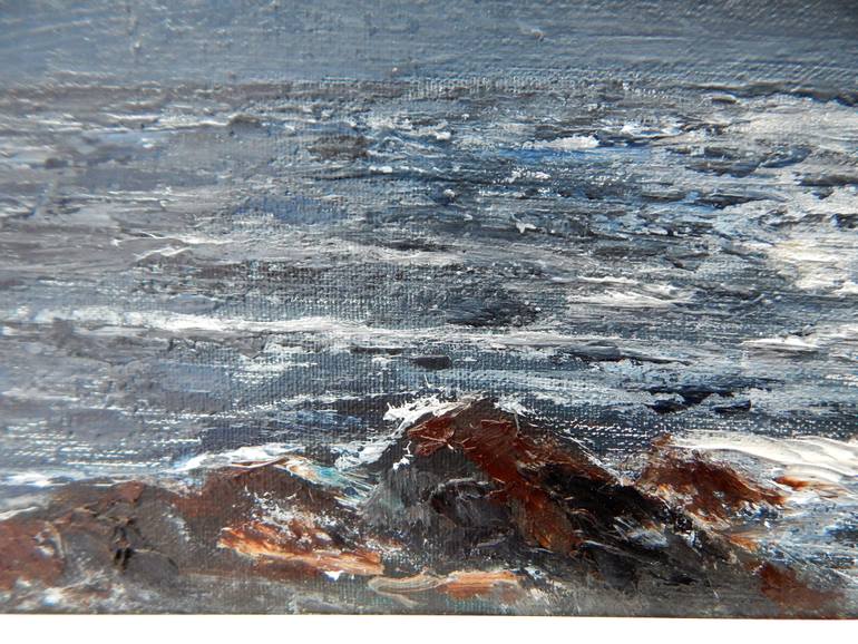 Original Expressionism Landscape Painting by Dmytro Larionov