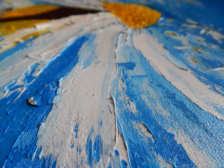 Original Expressionism Floral Painting by Dmytro Larionov