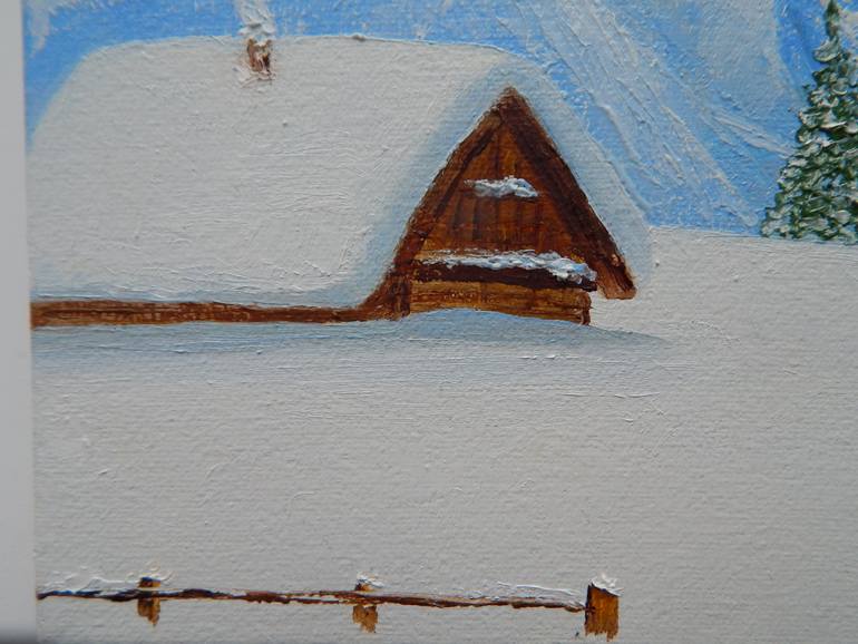 Original Impressionism Landscape Painting by Dmytro Larionov