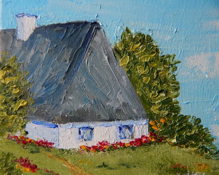 Original Expressionism Water Painting by Dmytro Larionov