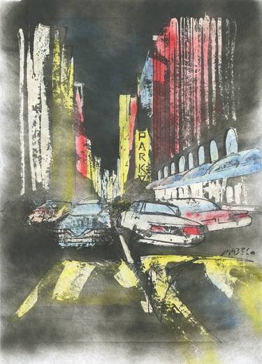 Print of Street Art Cities Paintings by Martin Mudzco