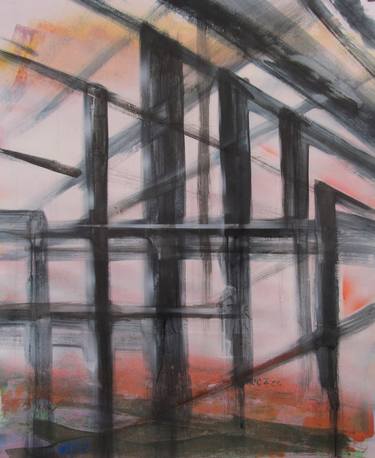Print of Abstract Architecture Paintings by Martin Mudzco