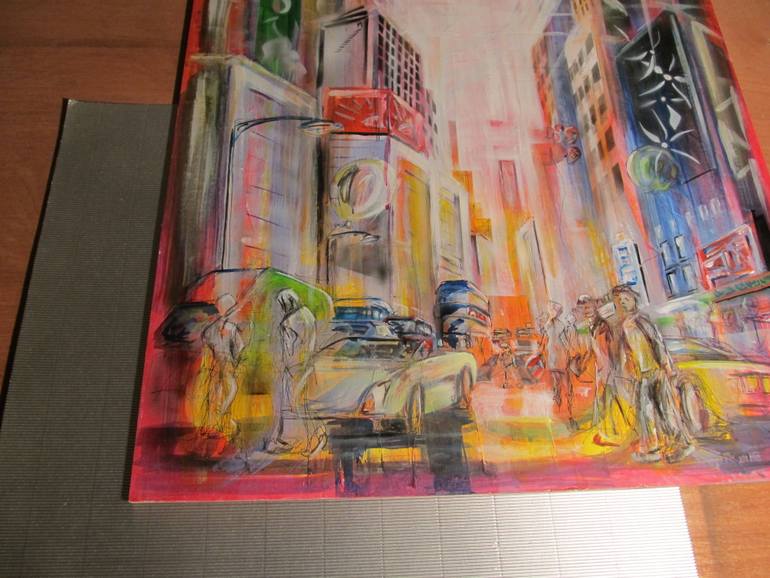 Original Street Art Graffiti Painting by Martin Mudzco