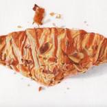 Almond Croissant Illustration by Ashley Reid
