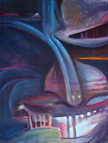 Original Abstract Animal Paintings by rob corsetti