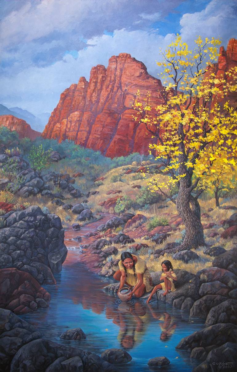 Print of Conceptual People Paintings by Rob Corsetti