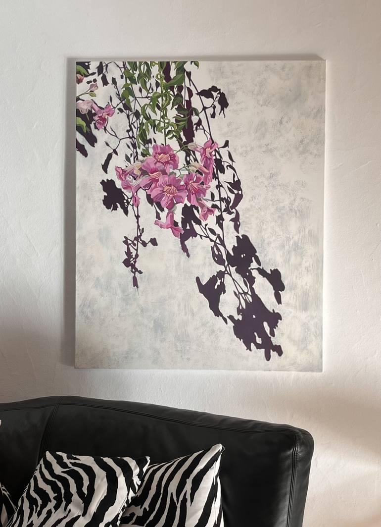 Original Figurative Floral Painting by Bettina Dyhringer