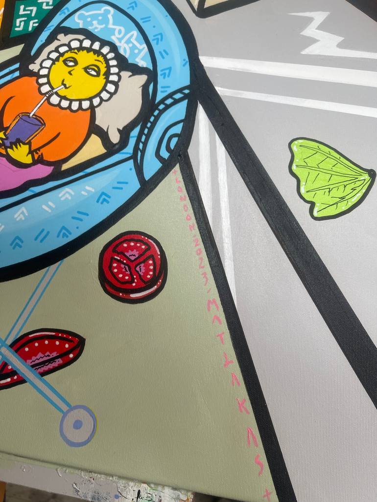 Original Contemporary People Painting by Riccardo Matlakas