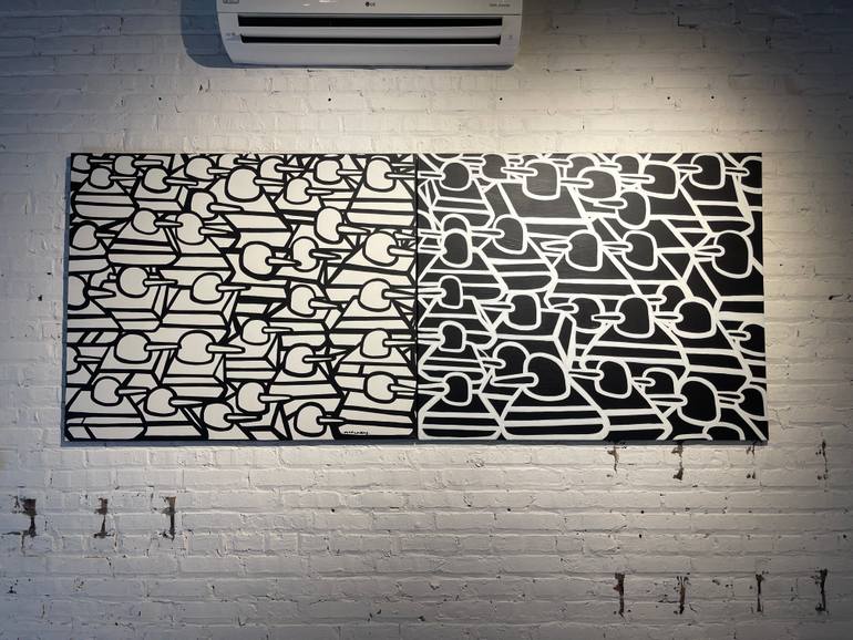 Original Street Art Graffiti Painting by Riccardo Matlakas
