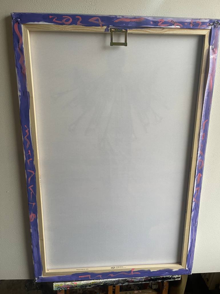 Original Art Deco People Painting by Riccardo Matlakas