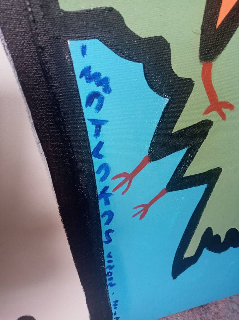 Original Art Deco Other Painting by Riccardo Matlakas