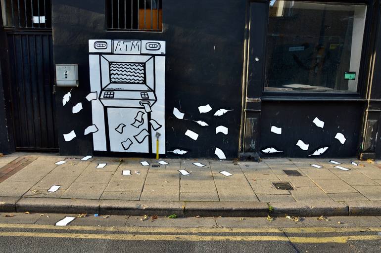Original Street Art Graffiti Painting by Riccardo Matlakas