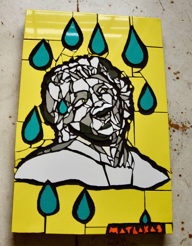 Original Expressionism Other Painting by Riccardo Matlakas