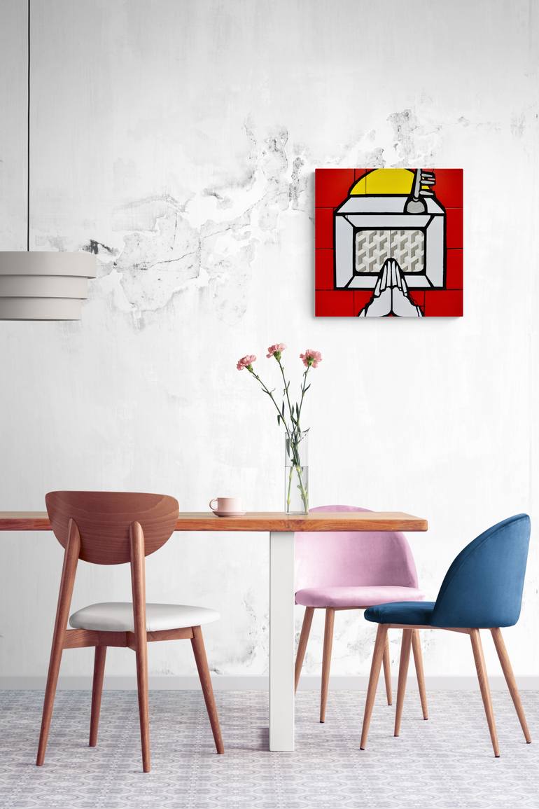 Original Art Deco Religion Sculpture by Riccardo Matlakas