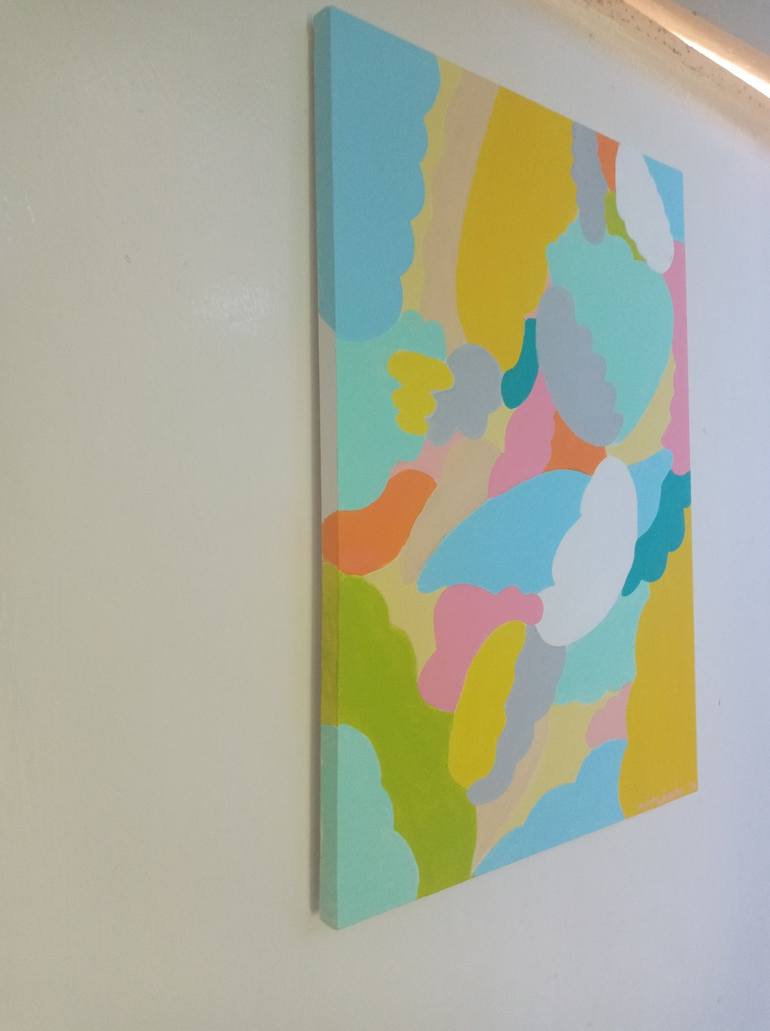 Original Minimalism Abstract Painting by Riccardo Matlakas