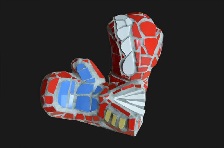 Original Conceptual Politics Sculpture by Riccardo Matlakas