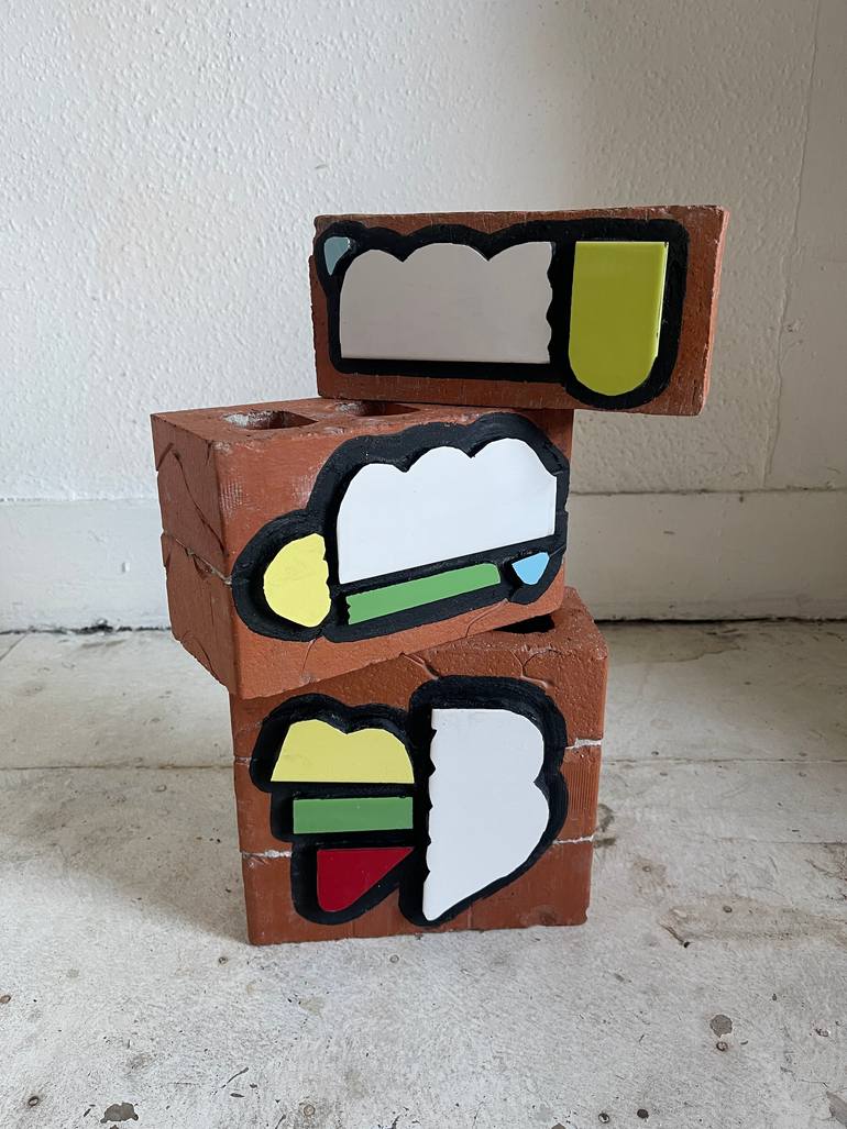 Original Abstract Sculpture by Riccardo Matlakas